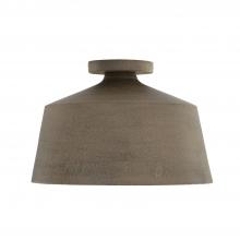 Capital Canada 235311CY - 1-Light Tapered Metal Semi Flush in Clay