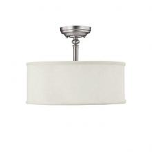 Capital Canada 3923MN-480 - 3 Light Semi-Flush