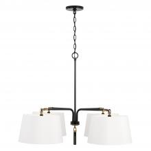 Capital Canada 441941YA - 4 Light Chandelier