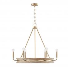 Capital Canada 447361WS - 6 Light Chandelier