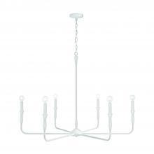 Capital Canada 450362XW - 6 Light Chandelier