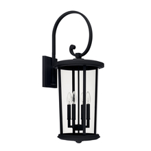 Capital Canada 926741BK - 4 Light Outdoor Wall Lantern