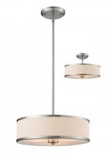 Z-Lite 183-16 - 3 Light Convertible Pendant