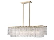 Z-Lite 1943-42L-MGLD - 5 Light Linear Chandelier