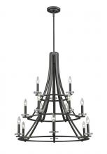 Z-Lite 2010-15BRZ - 15 Light Chandelier