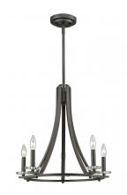 Z-Lite 2010-5BRZ - 5 Light Chandelier