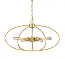 Z-Lite 3000P-SG - 5 Light Chandelier