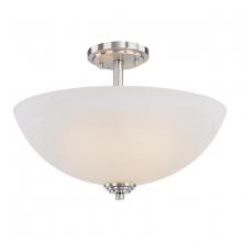 Z-Lite 314SF-BN - 3 Light Semi Flush Mount