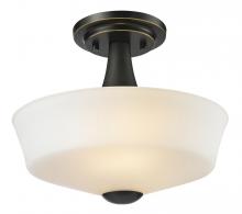 Z-Lite 411SF2 - 2 Light Semi Flush Mount