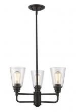 Z-Lite 428-3-OB - 3 Light Chandelier