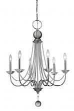 Z-Lite 429-6-CH - 6 Light Chandelier