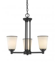 Z-Lite 432-3BRZ - 3 Light Chandelier