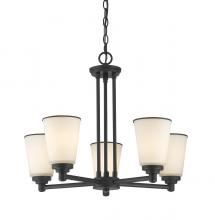 Z-Lite 432-5BRZ - 5 Light Chandelier