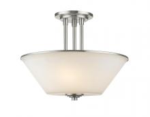 Z-Lite 432SF-BN - 3 Light Semi Flush Mount