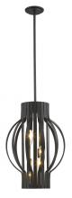 Z-Lite 436-16BRZ - 4 Light Pendant