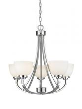 Z-Lite 443-5-CH - 5 Light Chandelier