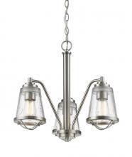 Z-Lite 444-3-BN - 3 Light Chandelier