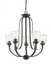 Z-Lite 461-5BRZ - 5 Light Chandelier