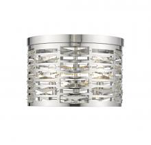 Z-Lite 469F3-CH - 3 Light Flush Mount