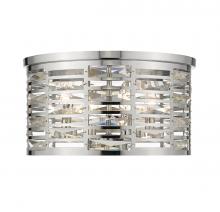 Z-Lite 469F4-CH - 4 Light Flush Mount