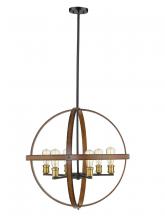 Z-Lite 472B26-RM - 6 Light Pendant