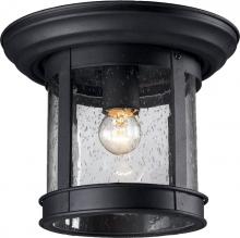 Z-Lite 515F-BK - 1 Light Outdoor Flush Mount