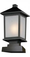 Z-Lite 537PHM-SQPM-BK - Outdoor Post Light