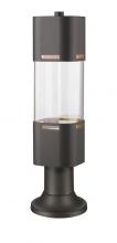 Z-Lite 562PHBR-553PM-DBZ-LE - 1 Light Outdoor Pier Mounted Fixture