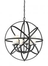 Z-Lite 6017-6L-BRZ - 6 Light Chandelier