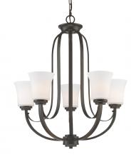 Z-Lite 7000-5BRZ - 5 Light Chandelier