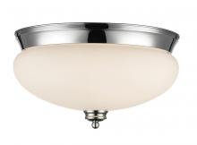 Z-Lite 721F3-CH - 3 Light Flush Mount