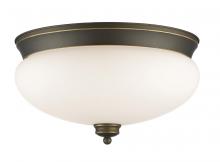 Z-Lite 721F3-OB - 3 Light Flush Mount