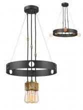 Z-Lite 8001-3BRZ - 3 Light Chandelier