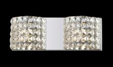 Z-Lite 867-2V - 2 Light Crystal Vanity Light