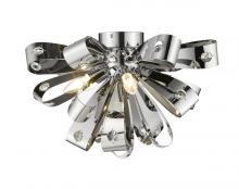 Z-Lite 9001F-CH - 5 Light Flush Mount