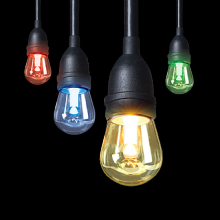 Gerrie Lighting Studio Items 306RPQM - LED Stringer Light Set - RGBW