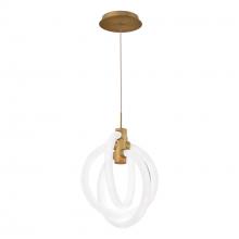 WAC Canada PD-27413-27-AB - Knot Mini Pendant Light