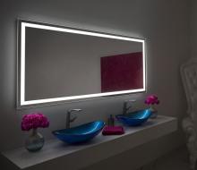 Paris Mirrors HARMX4824RGB - Harmony Mirror (Frontlit, Polished Edge, Inset LEDs)