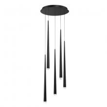 Modern Forms Canada PD-41705R-BK - Cascade Multilight Pendant Light