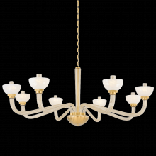 Hudson Valley 3308-AGB - St. Lawrence Chandelier