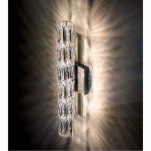 Schonbek 1870 A9950NR700255 - Verve 5 Light 110V Wall Sconce in Stainless Steel with Clear Crystals From Swarovski