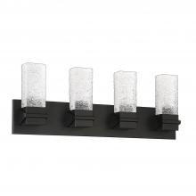 Kendal VF9600-4L-BLK - 4 LIGHT LED VANITY