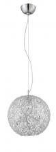 Kendal PF40-3LPE-CH - SOLARO series 3-Light Chrome Pendant