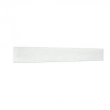 Kichler 370030WH - Arkwright™ 58&#34; Polycarbonate Blade Clear White and Silver Speck