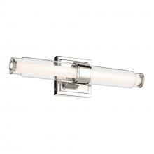 Kichler 55237PNLED - Laurene 18.5" Linear Bath Bar Small LED with Clear Glass in Chrome