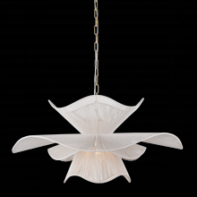 Mitzi by Hudson Valley Lighting H1084701-AGB - Amanda Chandelier