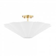 Mitzi by Hudson Valley Lighting H676603-AGB - Alana Semi Flush