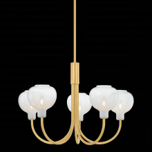 Mitzi by Hudson Valley Lighting H990805-AGB - Estelle Chandelier