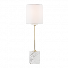 Mitzi by Hudson Valley Lighting HL153201-AGB - Fiona Table Lamp