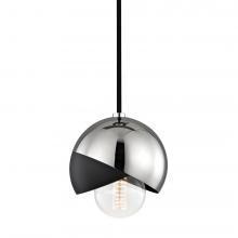 Mitzi by Hudson Valley Lighting H168701-PN/BK - Emma Pendant